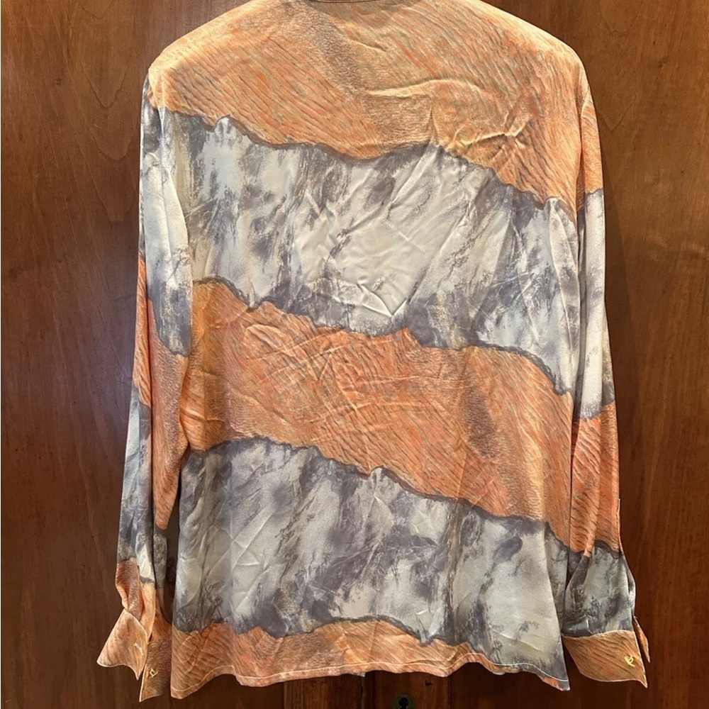 Escada Multicolor Abstract Blouse - Picture 4 of 5